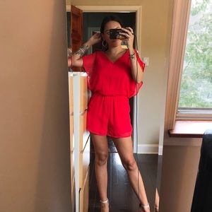 Red romper *FINAL PRICE*